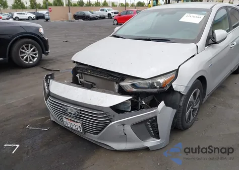 2019 Hyundai Ioniq Hybrid Sel from USA, damaged, VIN KMHC75LC3KU132155